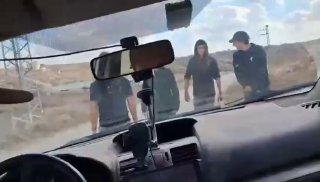 תיעוד ׳תקיפת׳ הדיפלומטים האירופאים....