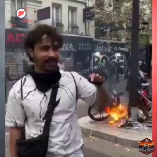 צרפת: פליט סורי מדווח ממוקד המהומות ומביע תמיכה ב"מורדים...