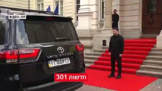 מלך שוודיה לא לחץ את ידו של זלנסקי, וזלנסקי בתגובה ירק לעברו,...