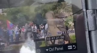 חשד חמור בתל אביב: במהלך סיור בחירות בפארק המסילה חסמו...