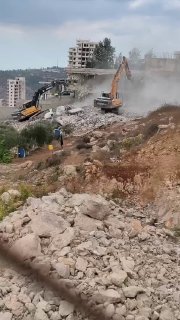 בתים לא חוקיים בואלג'ה מושמדים ע"י הבאגרים....